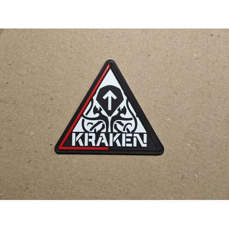 Шеврон ПВХ спецподразделение "KRAKEN" (КРАКЕН) Резиновый шеврон спецподразделения Кракен (AN-12-182-10)